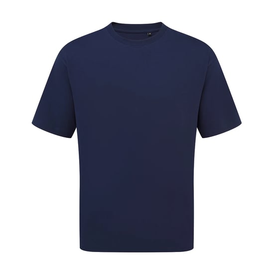 Premier Unisex Volwassen Utility 2.0 Effen Oversized T-Shirt (Marineblauw) - Image 1