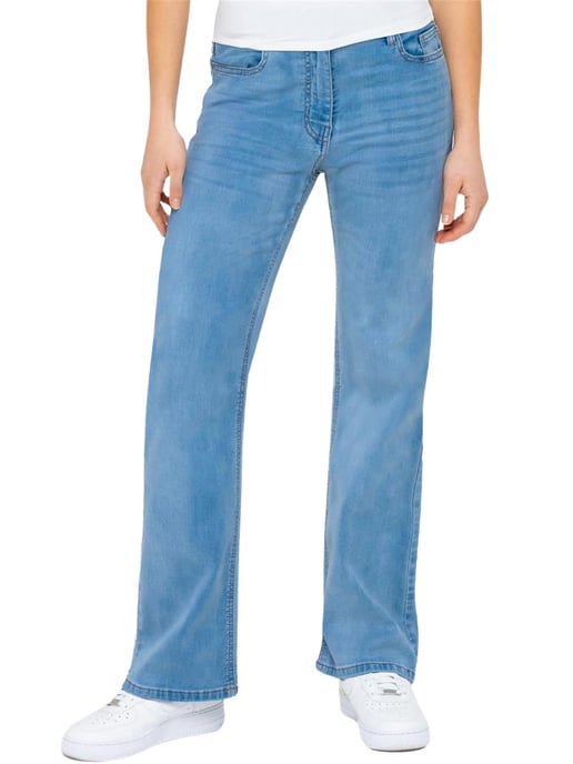 Enzo | Dames Jeans met Wijde Pijpen - Image 1