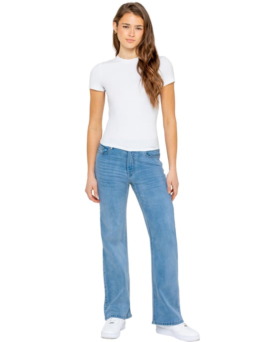 Enzo | Dames Jeans met Wijde Pijpen - Image 4