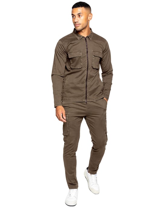 Enzo | Heren cargo-overshirtjack - Image 4