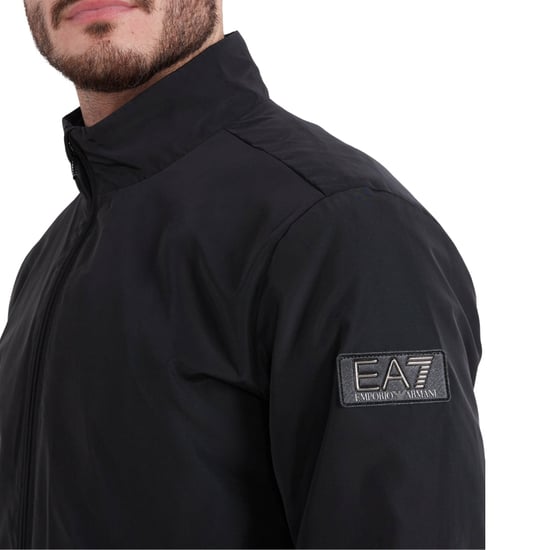 Ea7 Patch Logo Zwarte Jas - Image 4