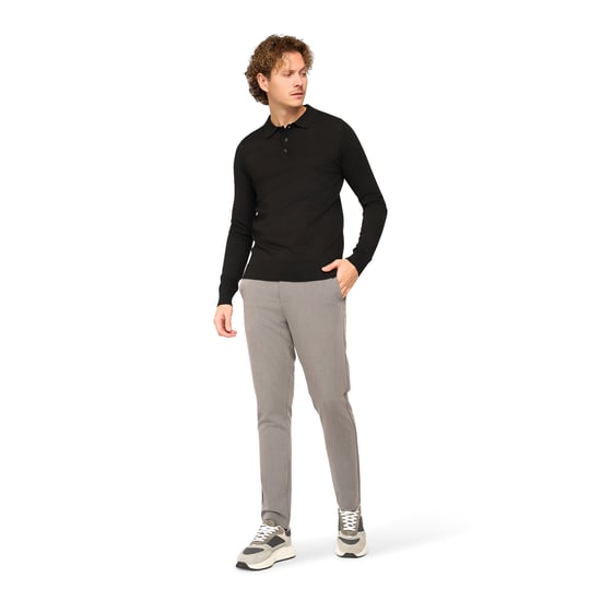 Solution Trui Ralf Polo Knit Zwart - Image 3