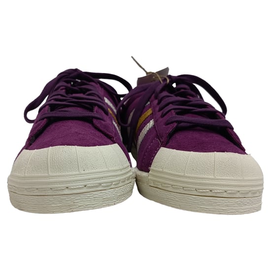 Adidas x Wales Bonner Jabbar lage sneakers in paars suède - Image 3