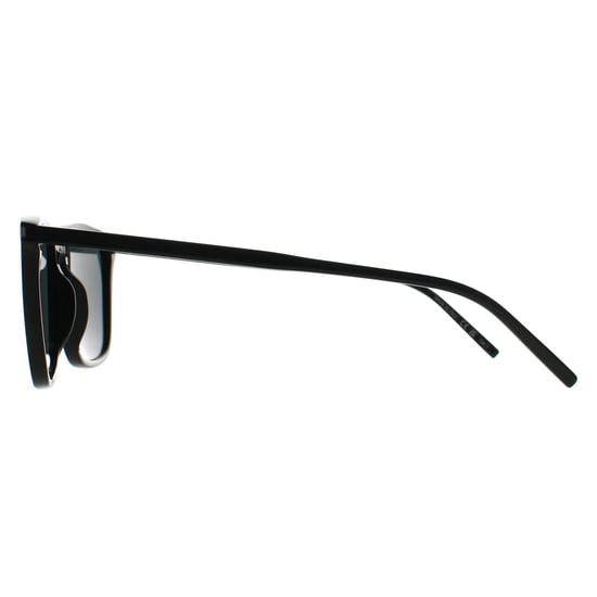 Saint Laurent Vierkant Vrouwen Glimmend Zwart Grijs SL 851 - Image 3