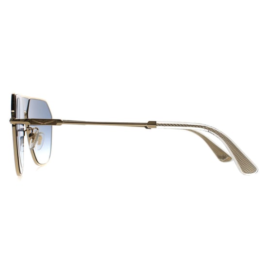 Police Aviator Heren Glimmend Roze Goud Blauw Gradiënt SPLL89 Horizon 8 - Image 3