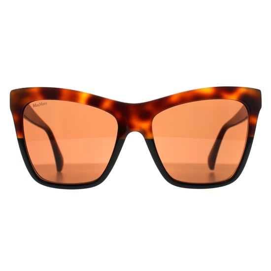 Max Mara Cat Eye Womens Havana Bruin MM0008 Logo2 - Image 1