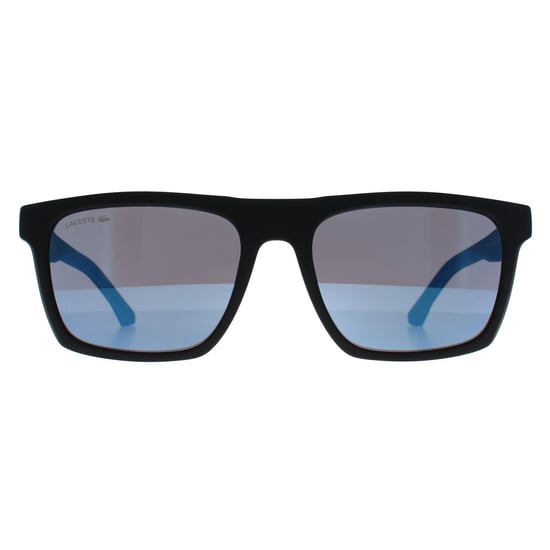 Lacoste Rechthoek Heren Mat Zwart Blauw L957S - Image 1