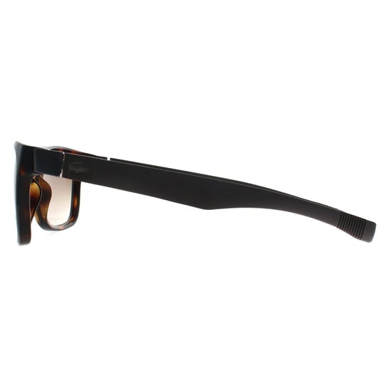 Lacoste Rechthoek Heren Havana Bruin Kleurverloop L662S - Image 3