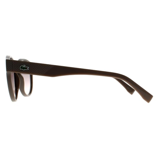 Lacoste Ronde Dames Transparant Lichtgrijs Taupe Nude Kleurverloop L6000S - Image 3