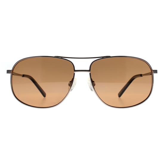 Serengeti Aviator Heren Glimmend Gunmetal Saturn Polarized Drivers Sassari 2.0 - Image 1