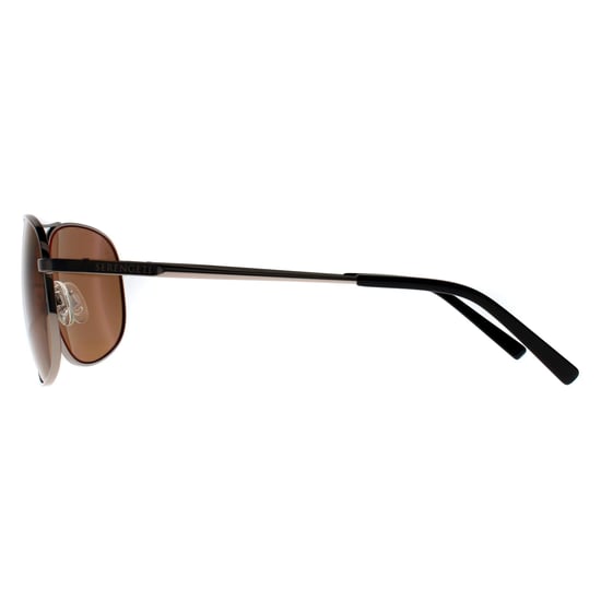 Serengeti Aviator Heren Glimmend Gunmetal Saturn Polarized Drivers Sassari 2.0 - Image 3