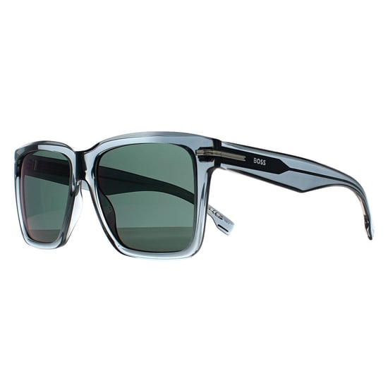 Hugo Boss Rechthoek Heren Grijs Groen Spiegel BOSS 1745/S - Image 2