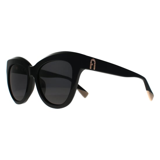 Furla Cat Eye Vrouw Glimmend Zwart Rook Donkergrijs SFU780 - Image 2
