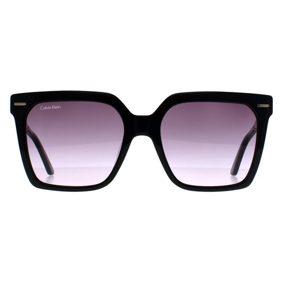 Calvin Klein Vierkant Dames Zwart Paars Kleurverloop CK22534S - Image 1