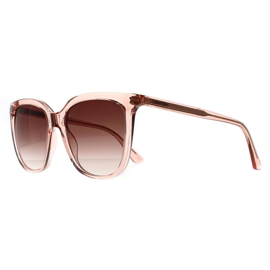Calvin Klein Cat Eye Womens Transparant Rose Pink Peak Pink Gradient CK23506S - Image 2