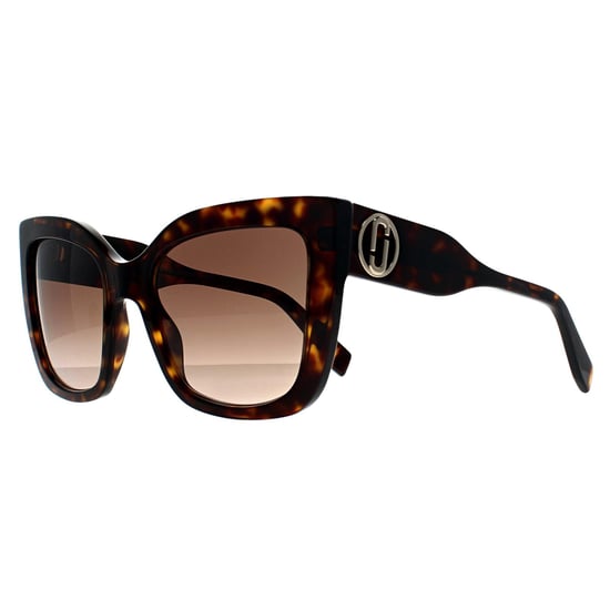Marc Jacobs Vierkant Dames Havana Bruin Verloop MARC 811/S - Image 2