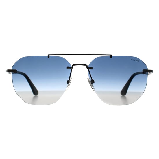 Politie Randloos Heren Glossy Bakeliet Blauw Gradiënt SPLF68M Origins Nineties - Image 1
