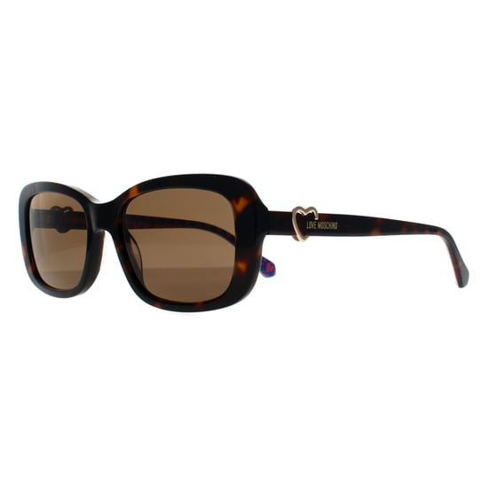 Love Moschino Rechthoek Dames Havana Bruin MOL060/S - Image 2