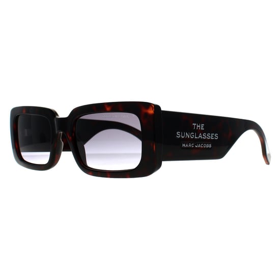 Marc Jacobs Rechthoek Dames Donker Havana Grijs Azuur Gradiënt MARC 804/S - Image 2