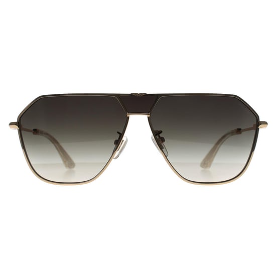 Police Aviator Heren Glimmend Roze Goud Rook Grijs Gradiënt SPLL89 Horizon 8 - Image 1