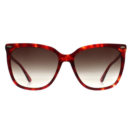 Calvin Klein Vlinder Dames Bourgondisch Havana Bruin Kleurverloop CK22532S - Image 1