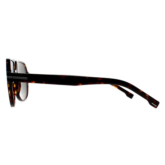Hugo Boss Aviator Heren Donker Havana Grijs BOSS 1507/S - Image 3