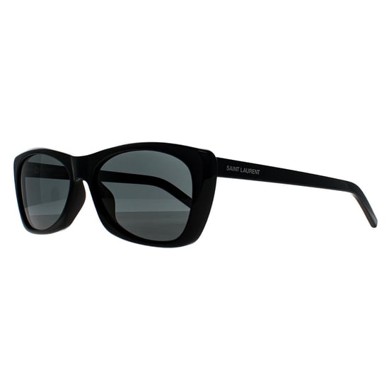 Saint Laurent Rechthoek Dames Glimmend Zwart Grijs SL 613 - Image 2