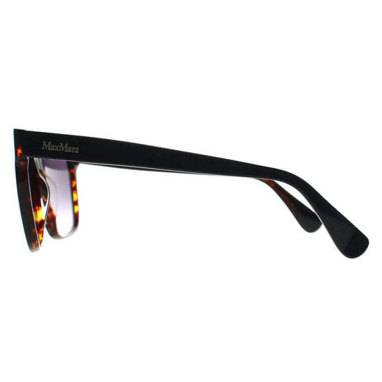 Max Mara Vierkant Dames Zwart Tortoise Rook Grijs Verloop MM0042 Logo9 - Image 3