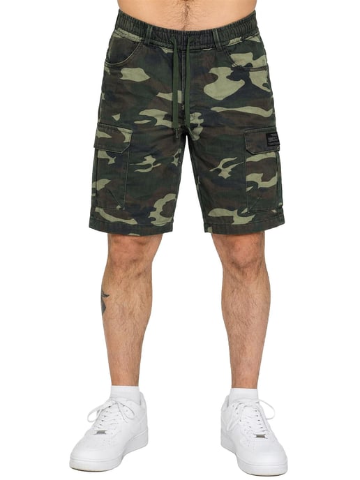 Enzo | Heren camo cargo shorts - Image 2