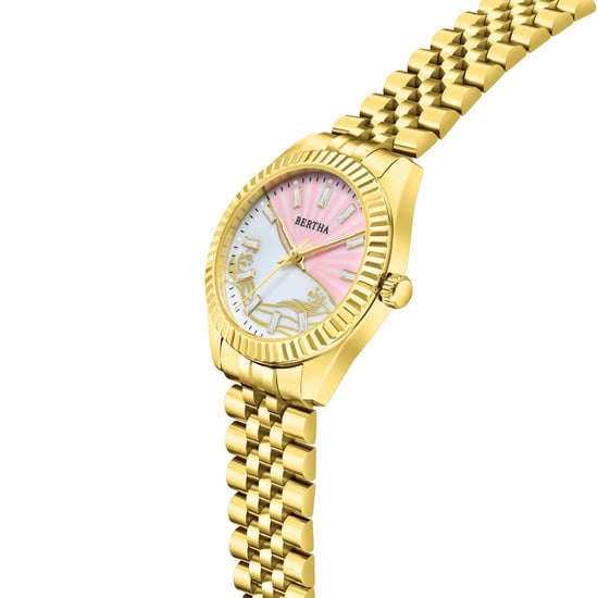 Bertha Marina parelmoer armbandhorloge - Image 2