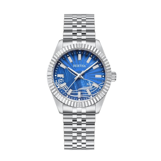 Bertha Marina parelmoer armbandhorloge - Image 1