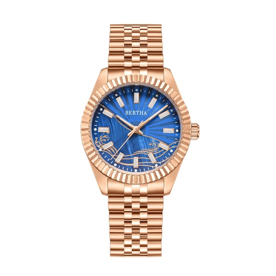 Bertha Marina parelmoer armbandhorloge - Image 1