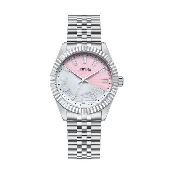 Bertha Marina parelmoer armbandhorloge - Image 1