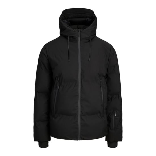 Jack & Jones Jas winter Fusion Technical Puffer Zwart - Image 1