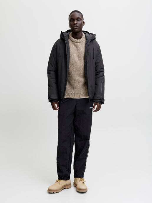Jack & Jones Jas winter Fusion Technical Jacket Zwart - Image 3