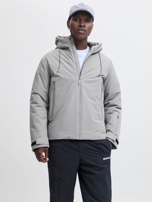 Jack & Jones Jas winter Fusion Technical Jacket Grijs - Image 3