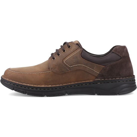 Hush Puppies Franklin Veterschoenen Leer Heren Tan Loafers - Image 4