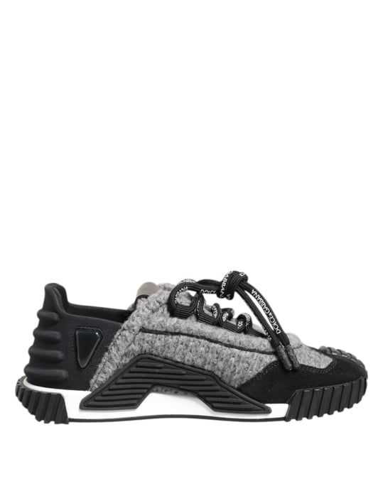 Dolce & Gabbana Zwart Grijze NS1 Lage Sneakers Schoenen - Image 2