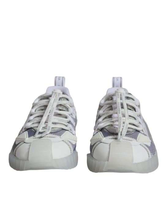 Dolce & Gabbana Witte Zilveren Lage NS1 Sneakers Schoenen - Image 2