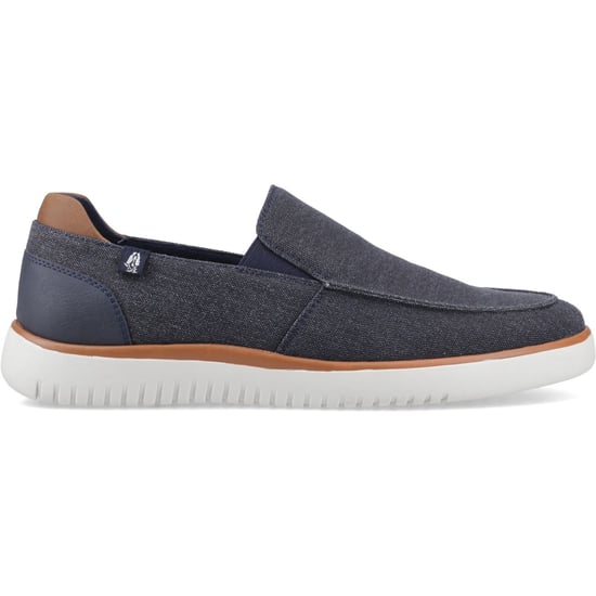 Hush Puppies Damon Slip-on Textiel Heren Navy Loafers - Image 5