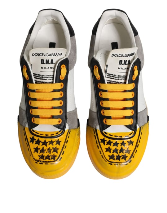 Dolce & Gabbana Multicolor MIAMI Lage Sneakerschoenen - Image 3