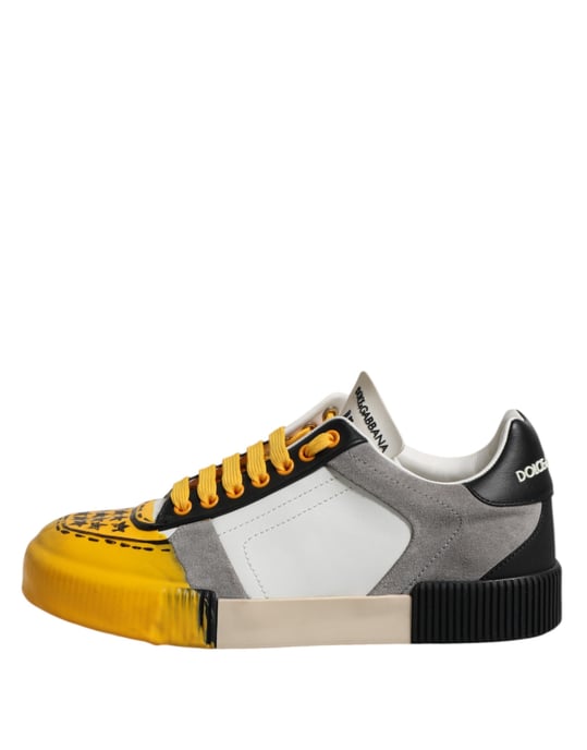 Dolce & Gabbana Multicolor MIAMI Lage Sneakerschoenen - Image 6