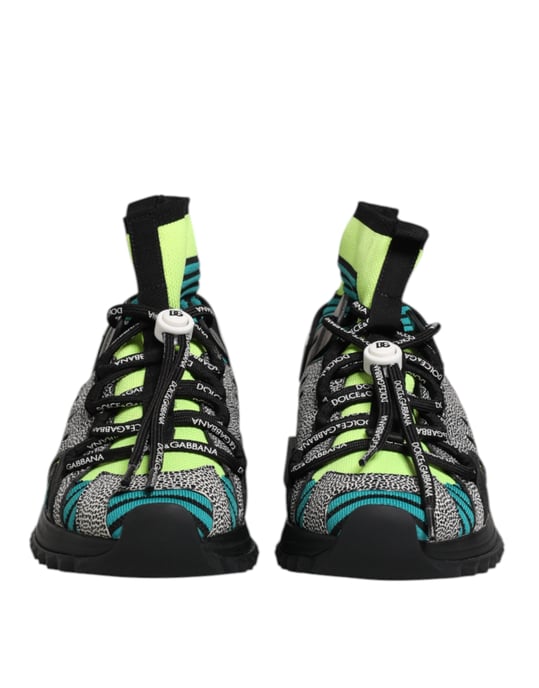 Dolce & Gabbana Multicolor Sorrento Sokken Heren Sneakers Schoenen - Image 2