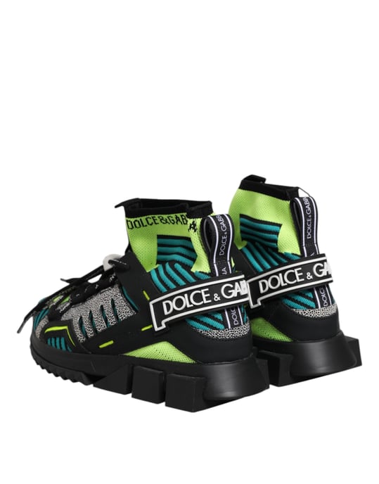 Dolce & Gabbana Multicolor Sorrento Sokken Heren Sneakers Schoenen - Image 5