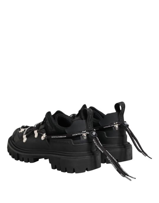 Dolce & Gabbana Zwarte Lage Veterschoenen voor Trekking - Image 5