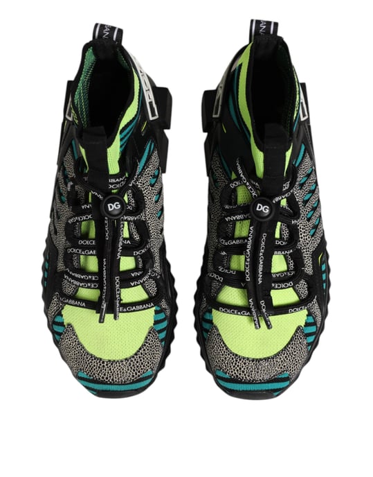 Dolce & Gabbana Multicolor Sorrento Sokjes Heren Sneakers Schoenen - Image 3