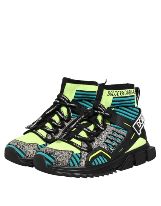 Dolce & Gabbana Multicolor Sorrento Sokjes Heren Sneakers Schoenen - Image 4