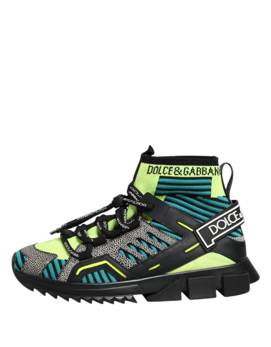 Dolce & Gabbana Multicolor Sorrento Sokjes Heren Sneakers Schoenen - Image 6
