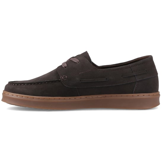 Hush Puppies Madden Leren Heren Chocolade Bootschoenen - Image 4