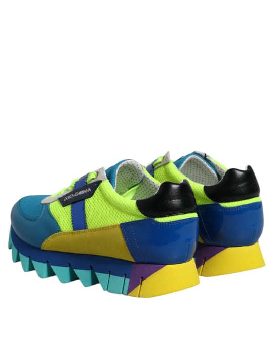Dolce & Gabbana Multicolor Leren Lage Sneakers voor Heren - Image 5